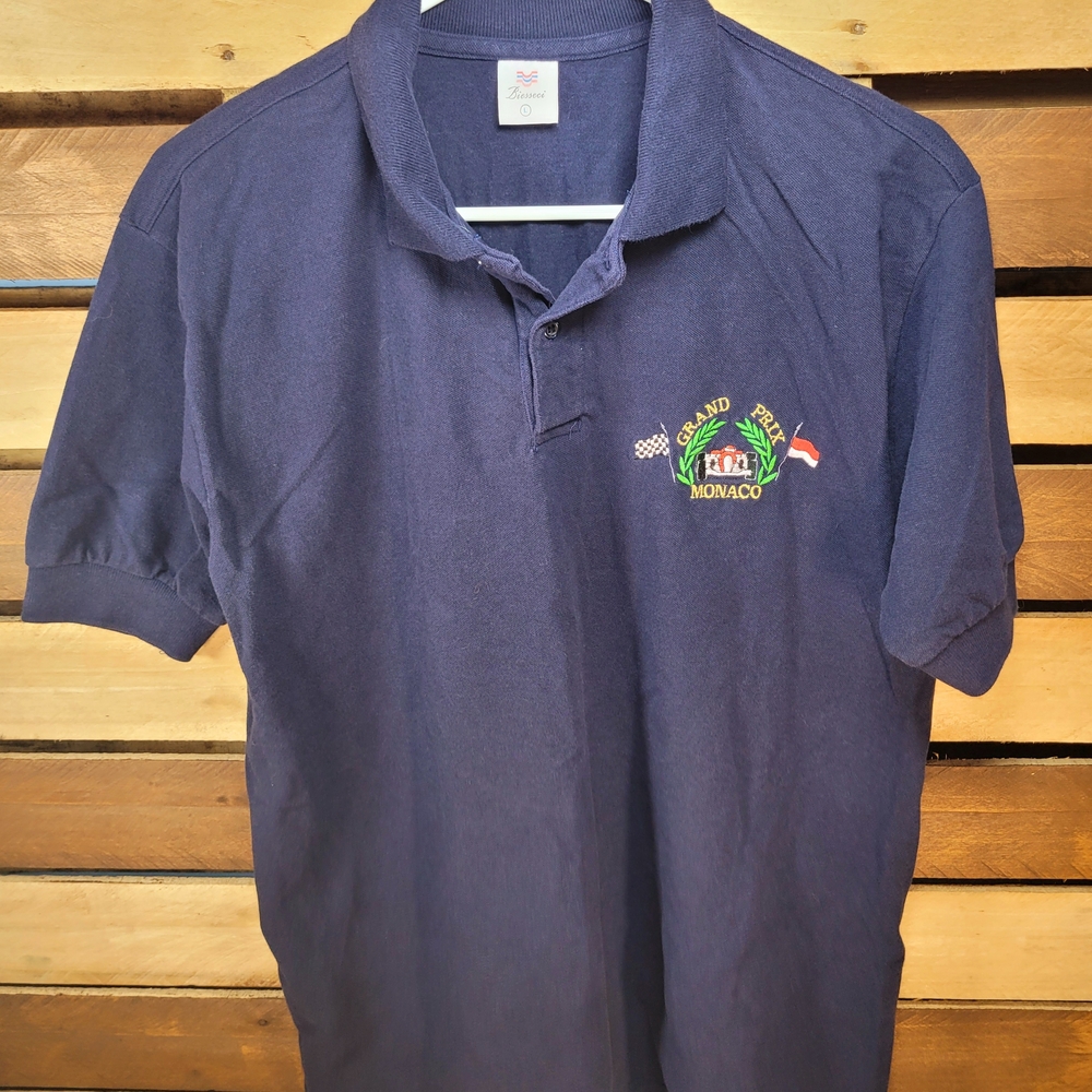Grand Prix Monaco Polo Shirt - Navy